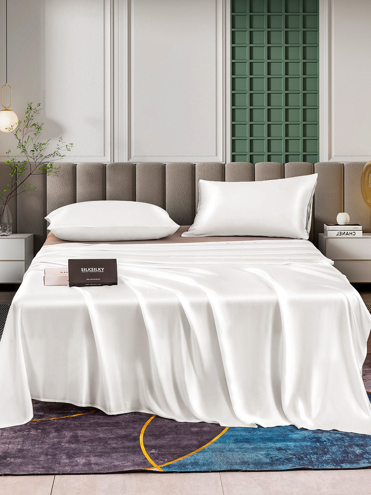 [Vit] SilkSilky-SE 25Momme Rent Silke Bedding Set 001