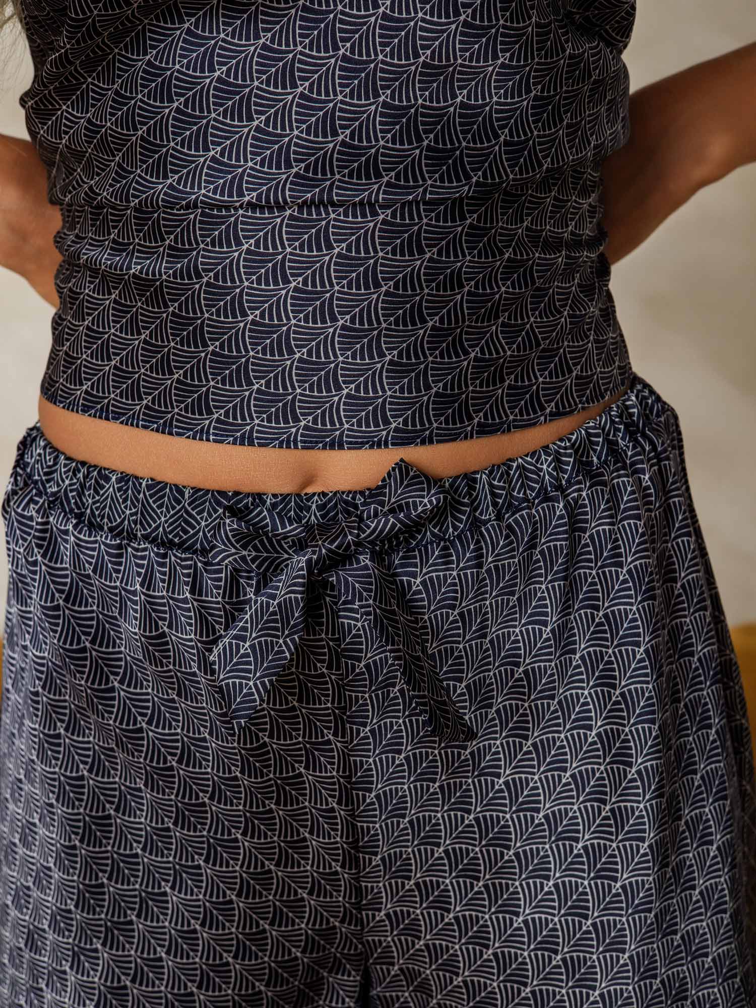 [Marin Ginkgo] SilkSilky-SE Rent Silke Camisole Set 006