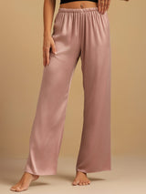 [Persikohud] SilkSilky-SE 19Momme Women's Sleep Pants 005