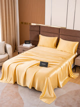 [Champagne] SilkSilky-SE 19Momme Bäddset 002
