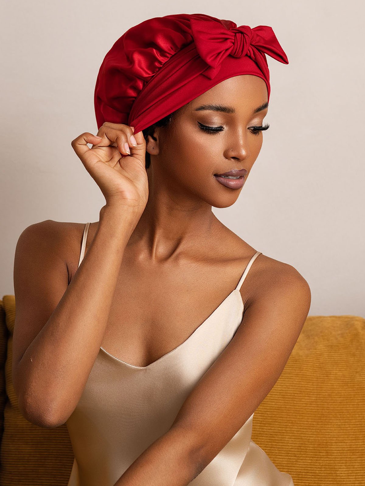SilkSilky-SE Rent Silke Sleep Cap Vin 004