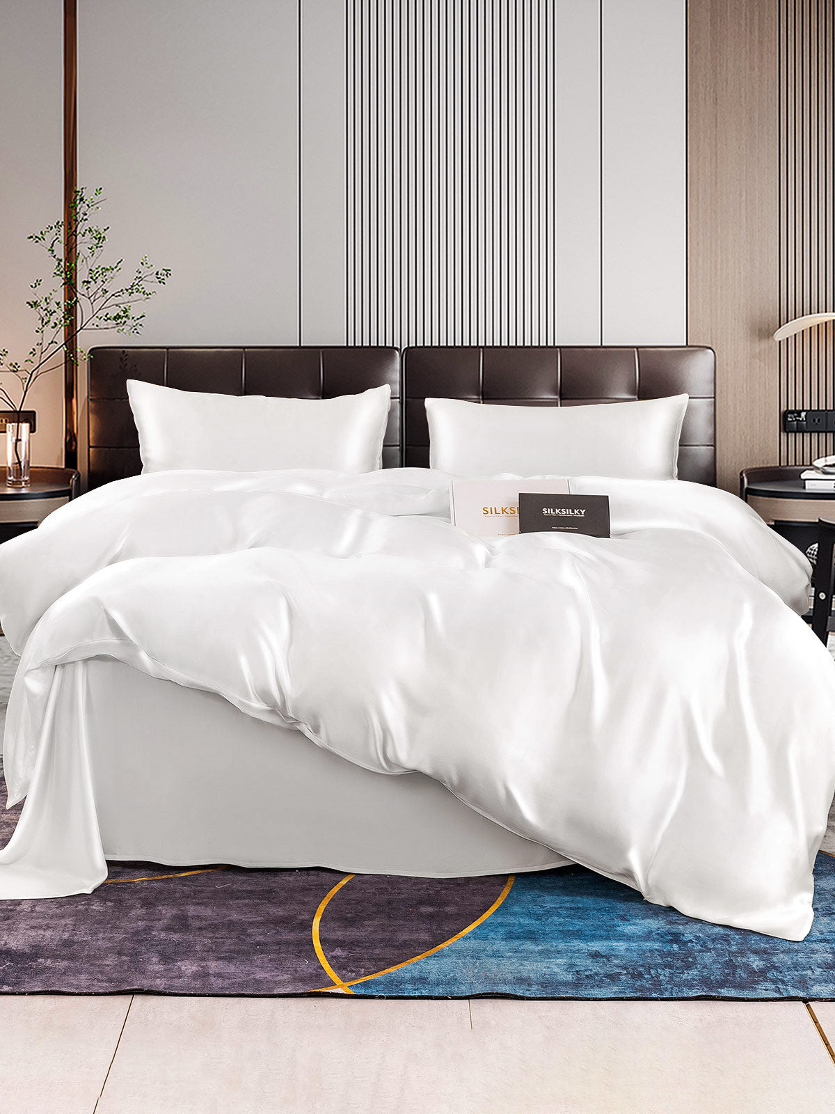 [Vit] SilkSilky-SE 22Momme Rent Silke Bedding Set 001
