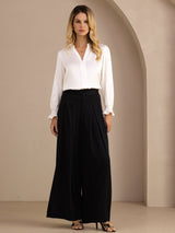 [Vit] SilkSilky-SE Long Sleeve Damblusar 006