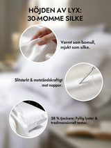 [Vit] SilkSilky-SE 30Momme Örngott 002