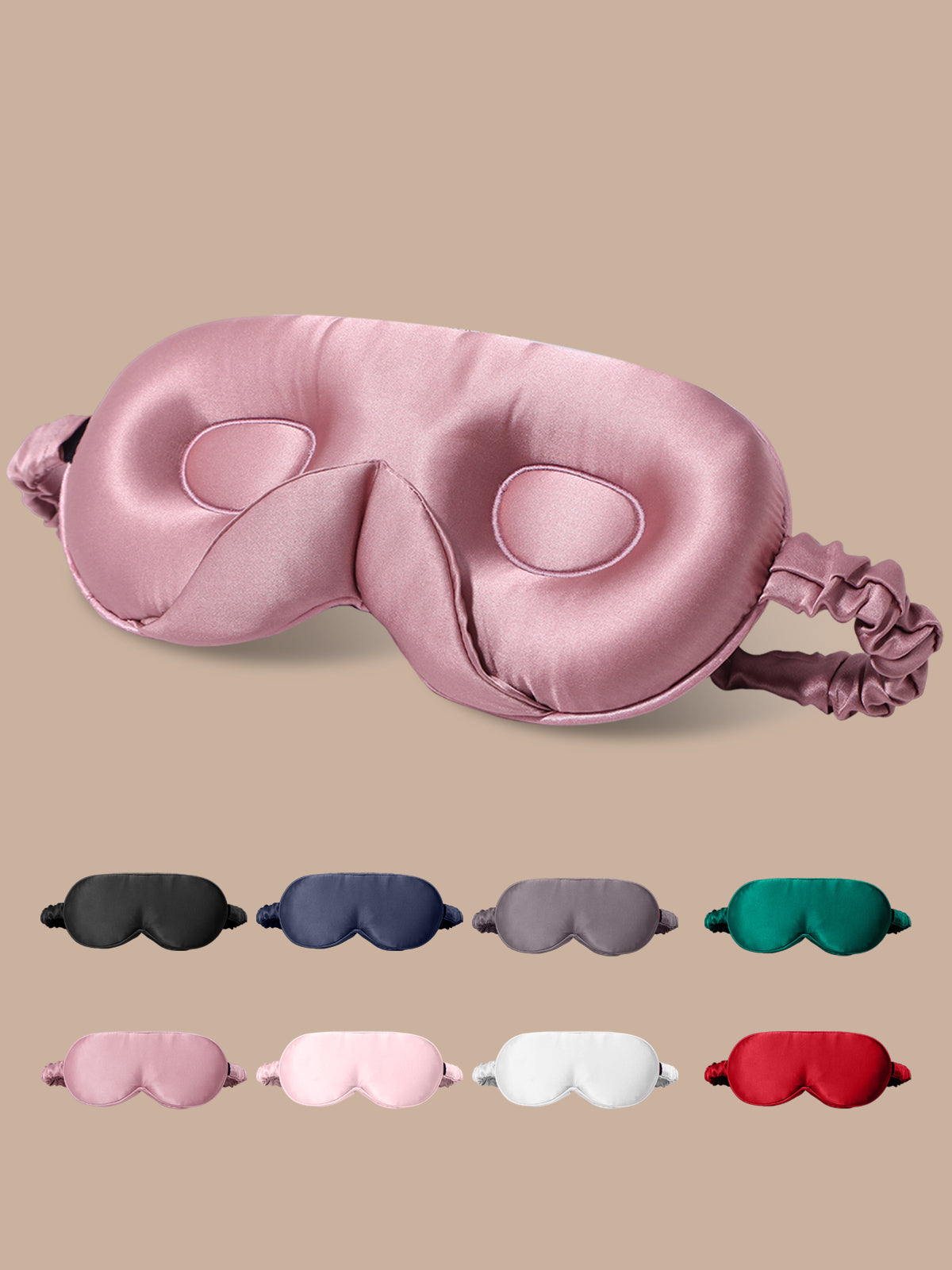 [Blek Mauve] SilkSilky-SE Rent Silke Eye Mask 001