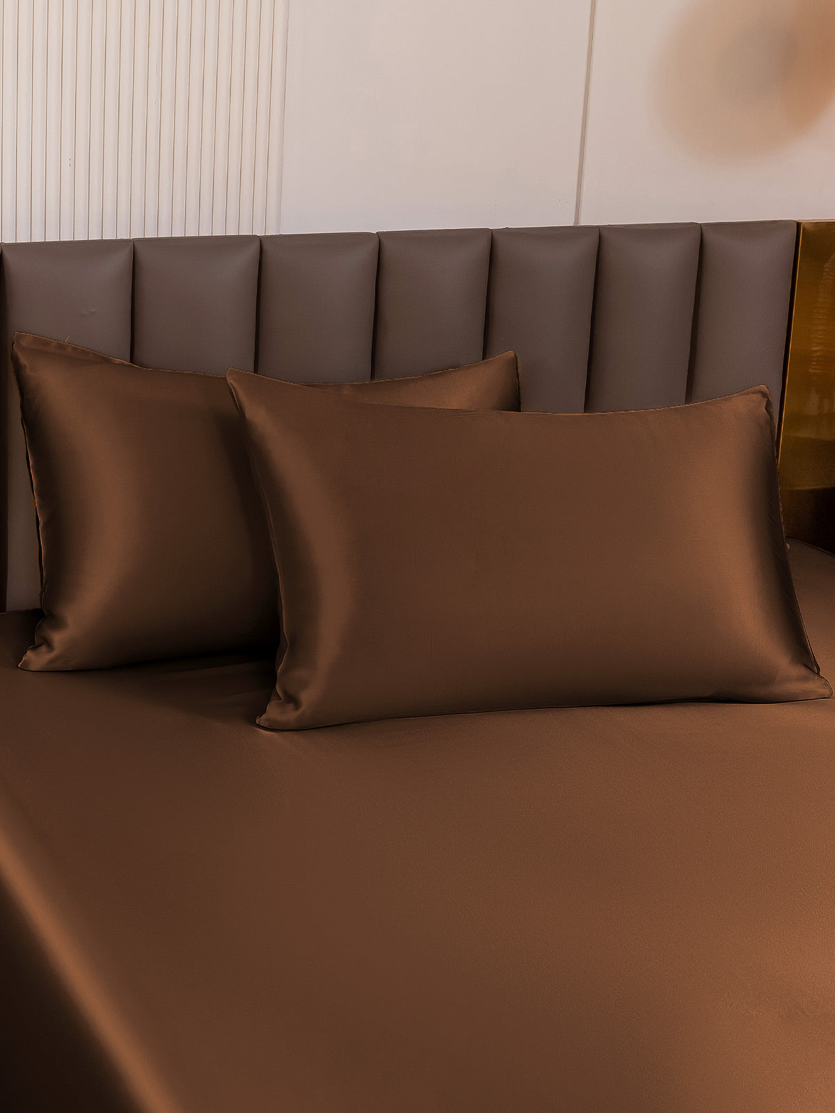 [Grå] SilkSilky-SE 19Momme Rent Silke Pillowcase 001