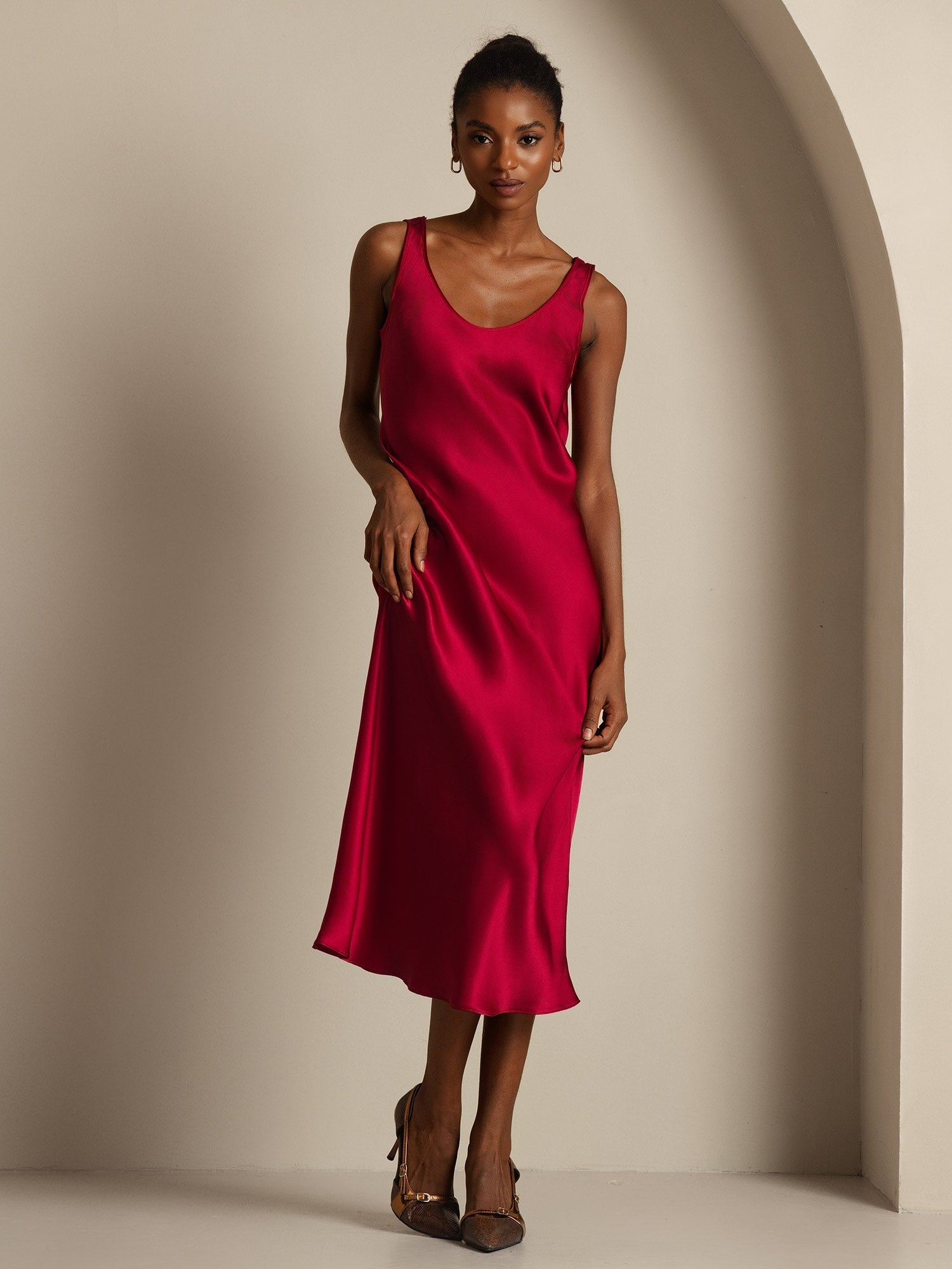 [Vin] SilkSilky-SE Rent Silke Dress 001,