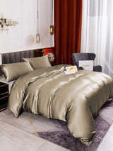 [Kaki] SilkSilky-SE 19Momme Rent Silke Bedding Set 005