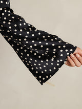 [Prickigt] SilkSilky-SE 19Momme Silke Bell Sleeve Blouse 006