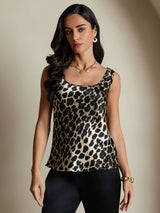[Leopard] SilkSilky-SE 19Momme Silke Camisoles 001,