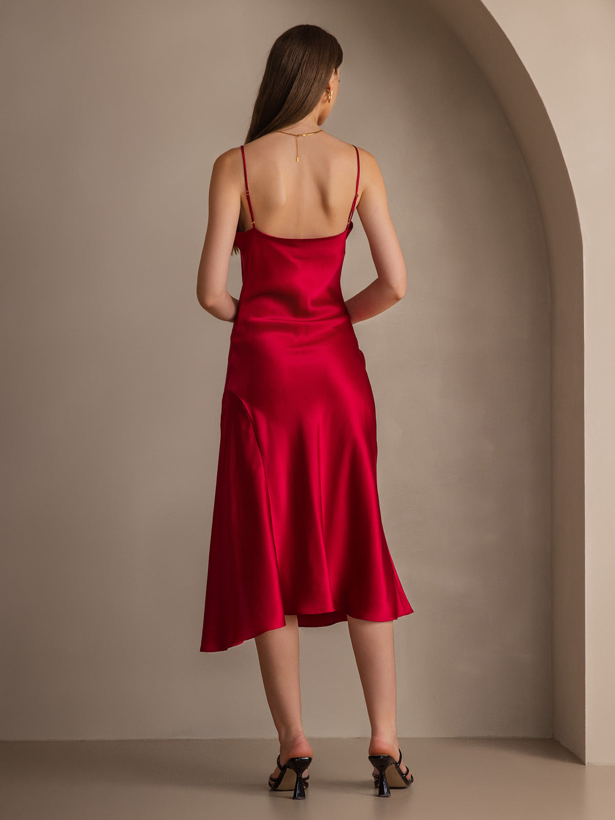 [Vin] SilkSilky-SE 19Momme Rent Silke Dress 002