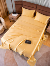 [Champagne] SilkSilky-SE 22Momme Rent Silke Bedding Set 005,