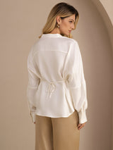 [Vit] SilkSilky-SE Long Sleeve Blouse 002