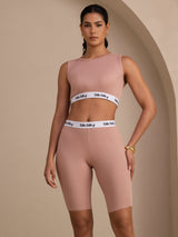 [Rosa] SilkSilky-SE Sleeveless Crew Neck Women's Outfit Sets 001