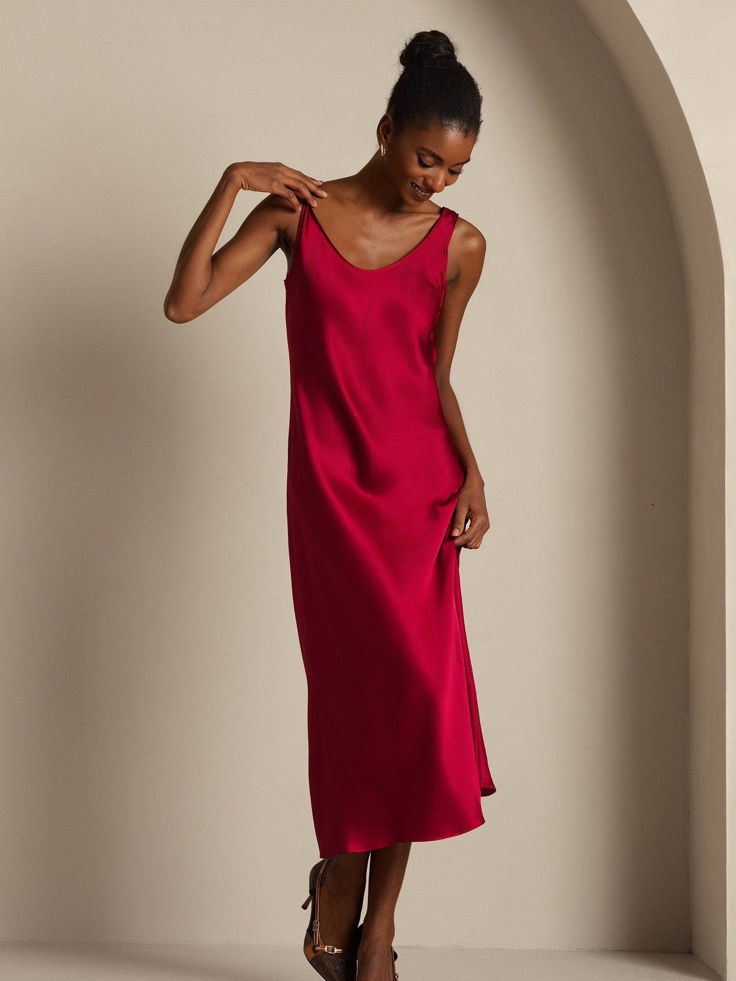 [Vin] SilkSilky-SE Rent Silke Dress 005,