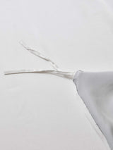 [Ljusgrå+Vit] SilkSilky-SE 22Momme Rent Silke Bedding Set 006,