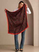 [Svart Körsbär] SilkSilky-SE Scarf 004