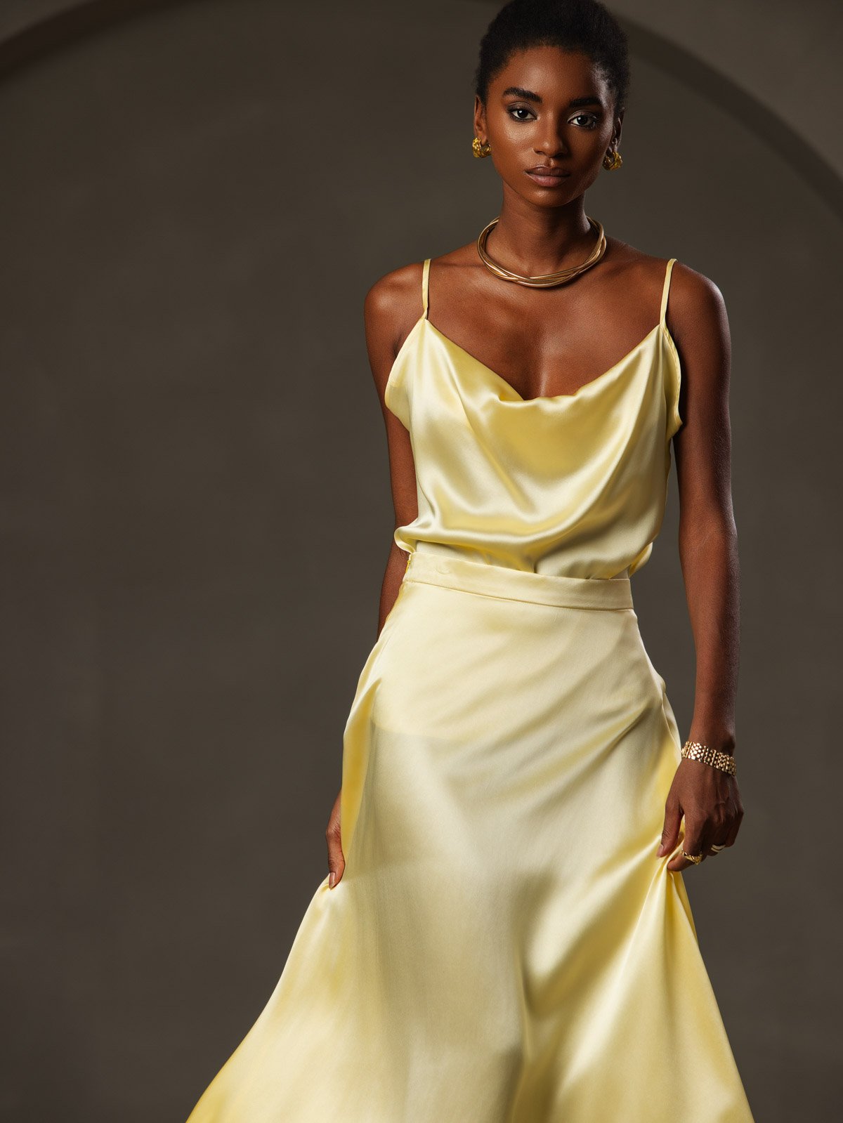 [Gul] SilkSilky-SE 19Momme Silke Camisoles 003