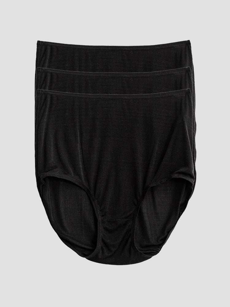 SilkSilky-SE Silke Stickad Panty Svart 006