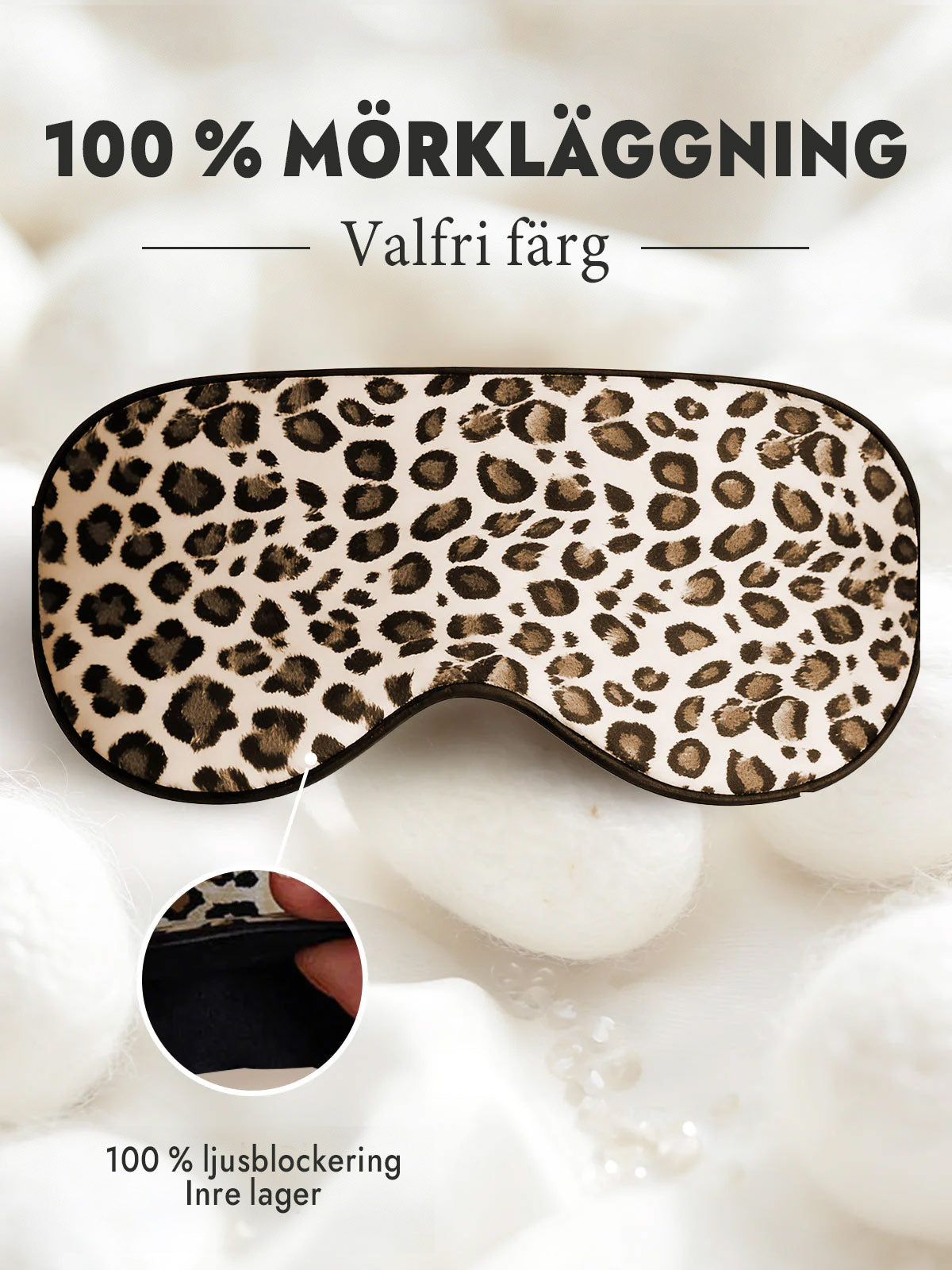 [Leopard] SilkSilky-SE Ögonmask 001