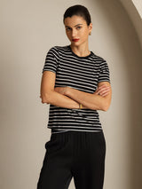 [SvartRand] SilkSilky-SE Rent Silke Womens T-Shirt 005