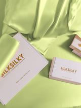 [Mintgrön] SilkSilky-SE 19Momme Rent Silke Pillowcase 006