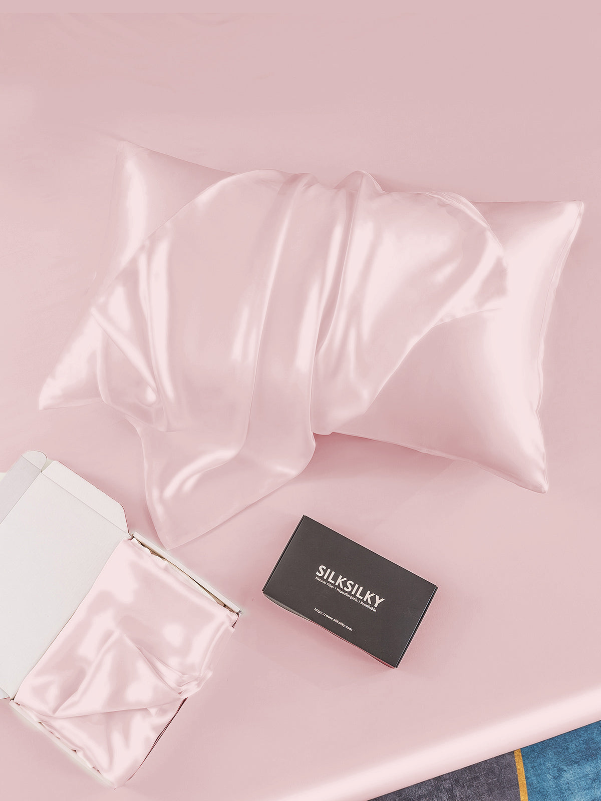 [Rosa] SilkSilky-SE 19Momme Rent Silke Pillowcase 006