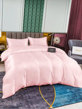 SilkSilky SE 25Momme Rent Silke Bedding Set Rosa 003