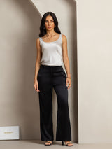 [Silver] SilkSilky-SE Sleeveless Cami Toppar 003