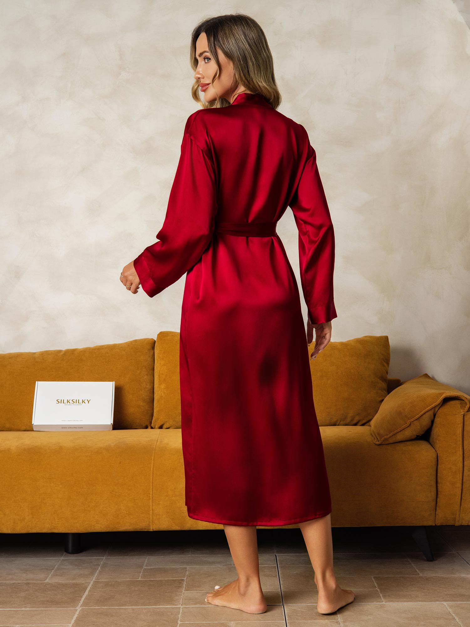 [Vin] SilkSilky-SE Rent Silke Womens Robe 002