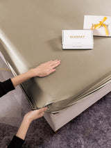 [Kaki] SilkSilky-SE 19Momme Bäddset 003