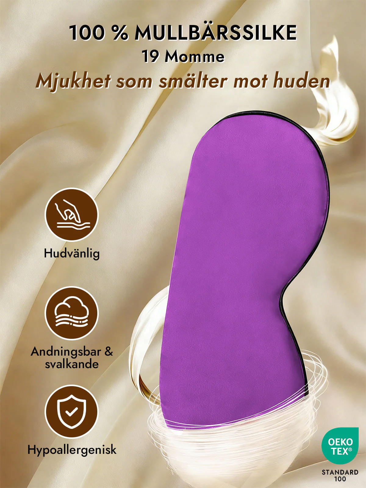 [Lila] SilkSilky-SE Ögonmask 003