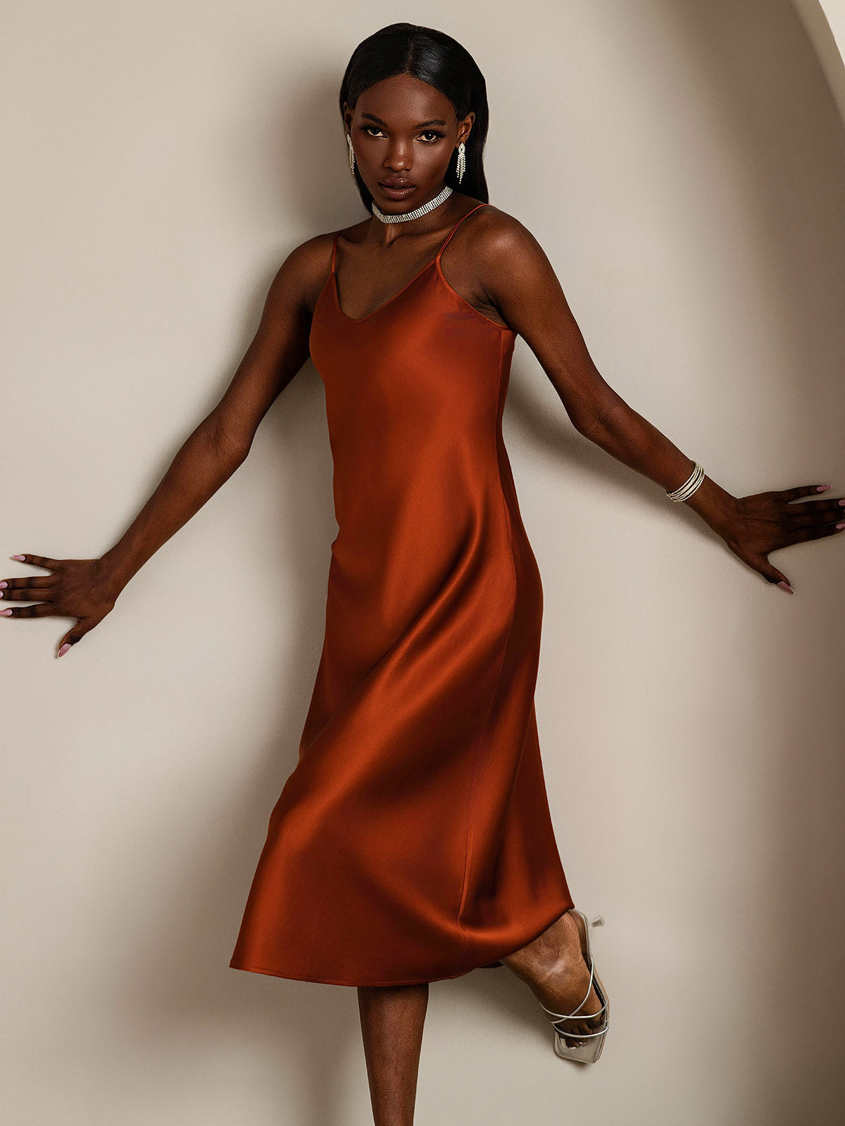 [Kola] SilkSilky-SE Rent Silke Dress 006