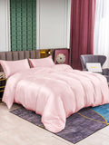 SilkSilky SE 25Momme Rent Silke Bedding Set Rosa 001