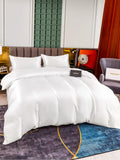 SilkSilky SE 25Momme Rent Silke Bedding Set Vit 003