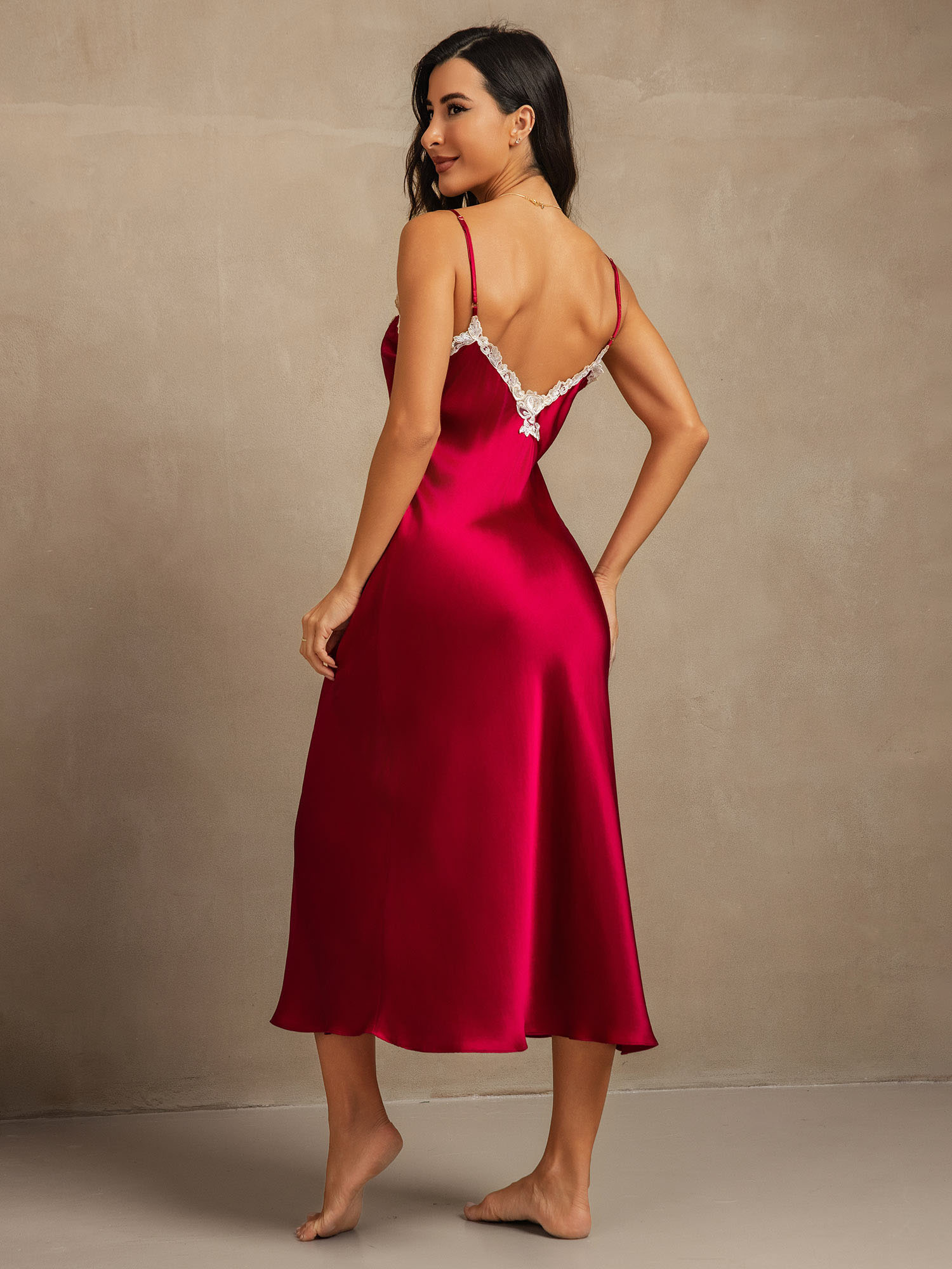 [Vin] SilkSilky-SE 19Momme Rent Silke Dress 002