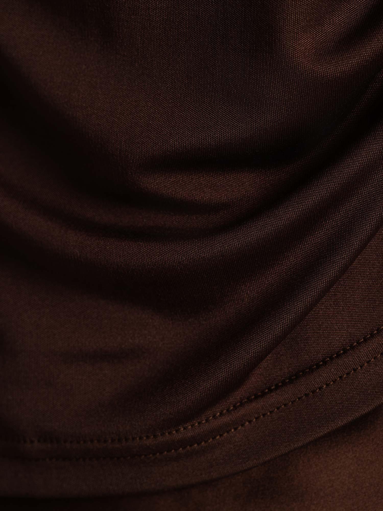 [Kaffe] SilkSilky-SE Rent Silke Krage Dam T-Shirt 005