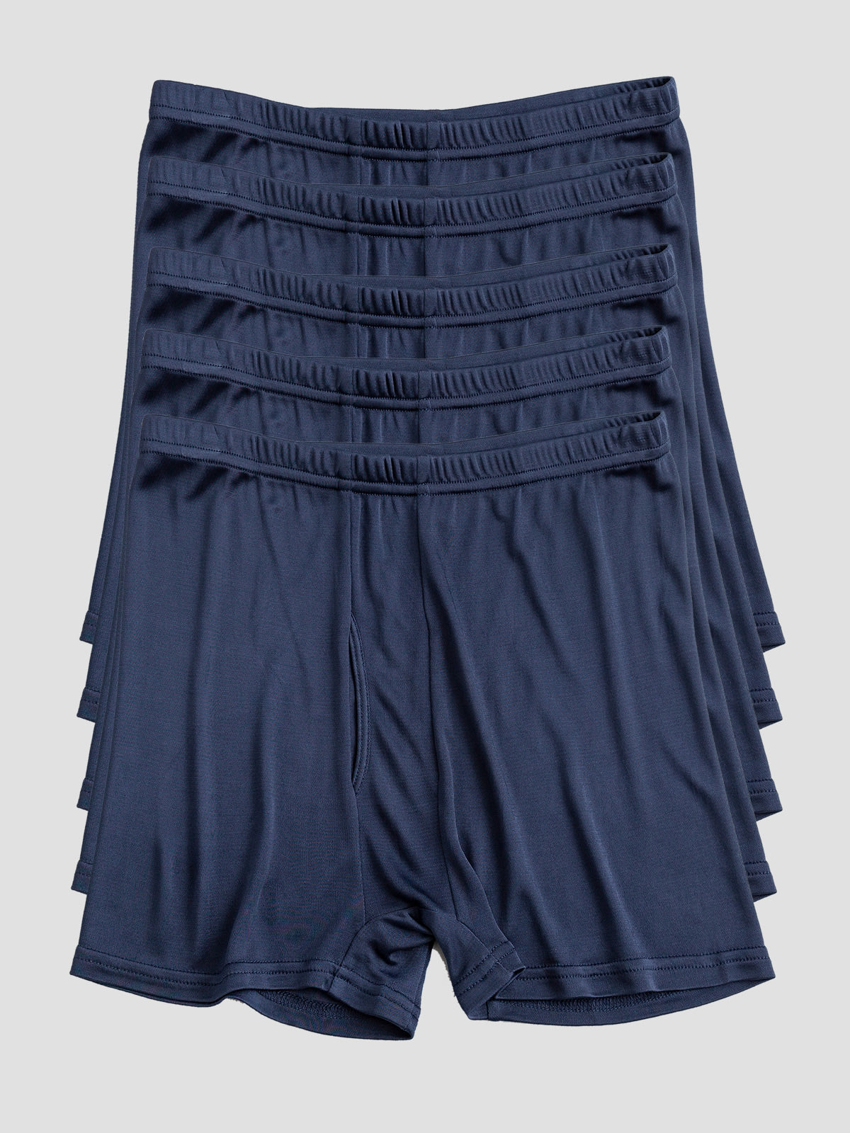 [Mörkblå] SilkSilky-SE Herr Underkläder 002