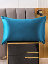 [Kungsblått] SilkSilky-SE 19Momme Rent Silke Pillowcase 004
