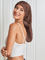 [Kaffe] SilkSilky-SE Rent Silke Sleep Cap 004
