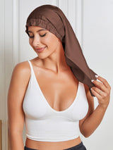 [Kaffe] SilkSilky-SE Rent Silke Sleep Cap 005