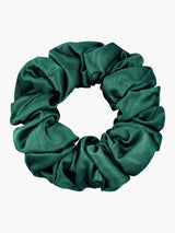 [Mörkgrön] SilkSilky-SE Scrunchie 004