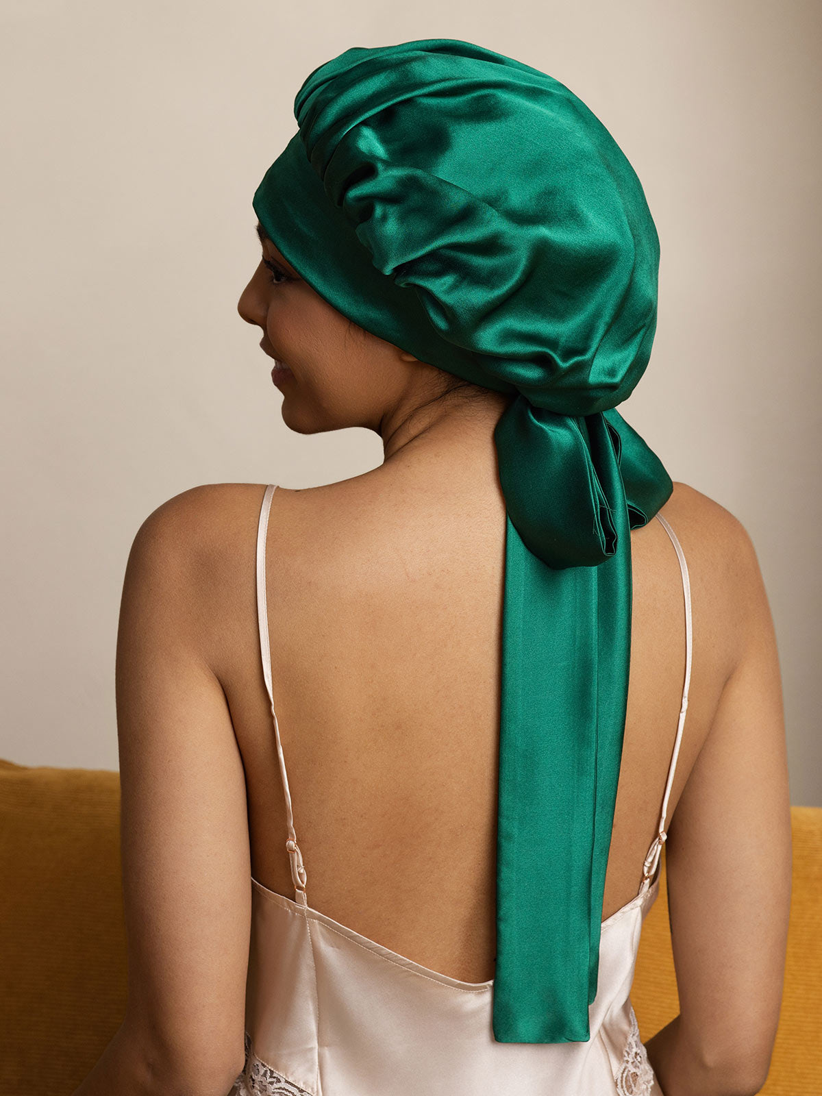 [Mörkgrön] SilkSilky-SE Nattmössa 005