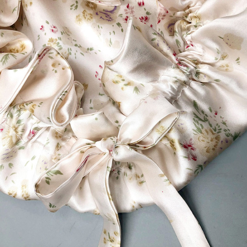 [Floral] SilkSilky-SE Rent Silke Sleep Cap 007