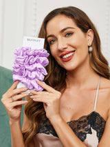 [Lavendel] SilkSilky-SE Scrunchie 001