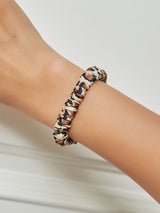 [Leopard] SilkSilky-SE Scrunchie 001