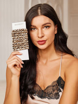 [Leopard] SilkSilky-SE Scrunchie 001
