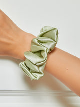 [Mintgrön] SilkSilky-SE Scrunchie 001