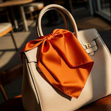 [Orange] SilkSilky-SE Halsduka 001