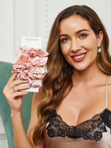[Rosa] SilkSilky-SE Scrunchie 001